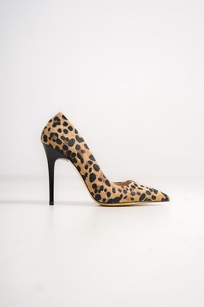 Modabuymus Ψηλοτάκουνα παπούτσια Leopard Stiletto