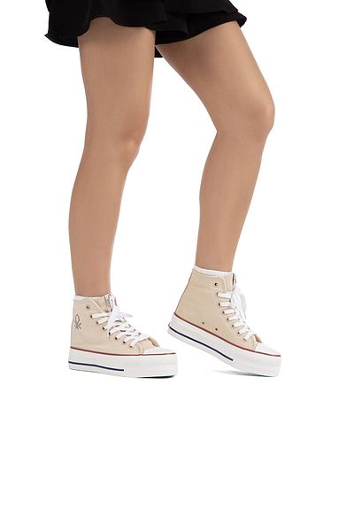 Benetton Bej - Pantofi sport de damă