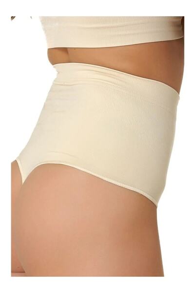 Donna Liberta Women's Extra High Waist Anti-Slip Silicone String Size 2 Slimming Belly Area Panties Corset