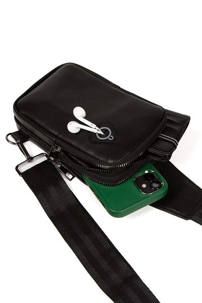 Adelina Bags Geantă pentru piept și umăr din piele naturală