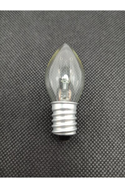 gördur (50 ADET) 7w E14 Duy Şeffaf Gece Lambası Ampulü Tuz Lambası Ampulü
