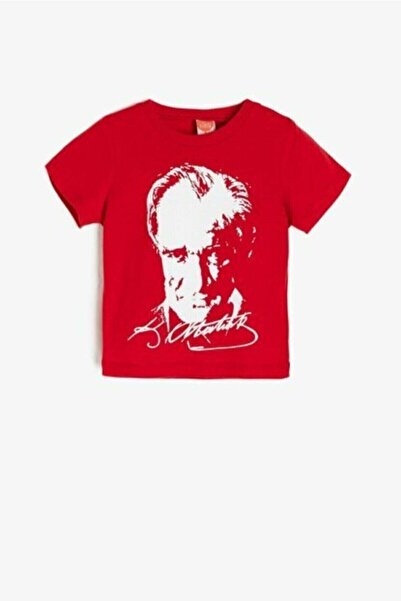 KUAYSTORE Kids Unisex Ataturk Printed T-shirt