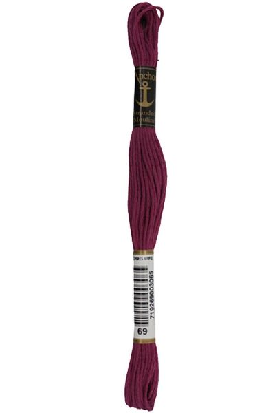 Anchor Anhcor (anchor) Muline Embroidery Thread 2 Pieces: 69