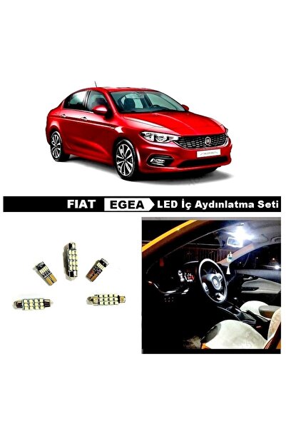 Fardoktoru Fıat Egea Led Iç Aydınlatma Ampul Seti Beyaz 4 Adet