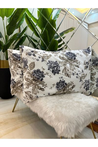 Özcan Ev Tekstil Комплект златисти калъфки за възглавница от 2 бр. 100% памук