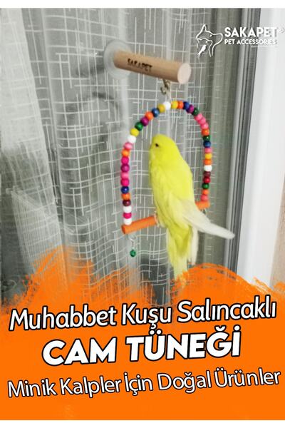 SAKAPET Swing Suction Cup Glass Perch