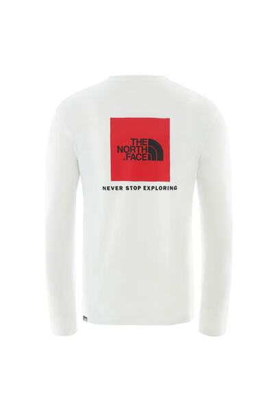 THE NORTH FACE M L/s Red Box Tee - Eu Men's T-shirt Nf0a493lfn41