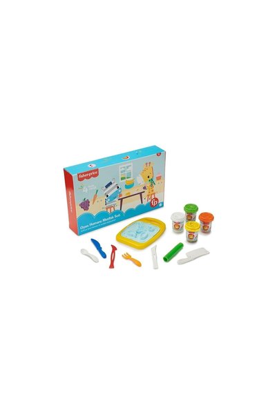 FISHER PRICE Mutfak Oyun Hamuru Seti 8 Parça + 4 Adet Oyun Hamuru