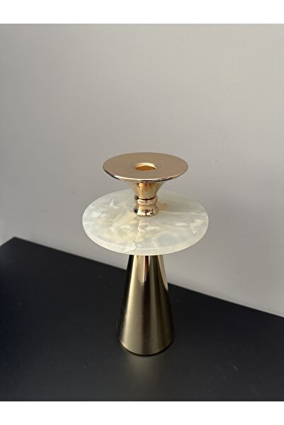 Evdema Gold Taşlı Mumluk