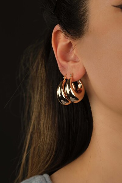 Jack Ferrero Çelik Renk Atmaz Garantli Faturalı Küpe