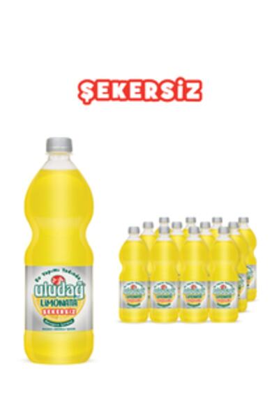 Uludağ Limonata Şekersiz Pet 1 Lt 12'li Paket