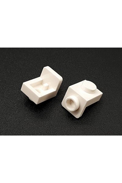 LEGO Original Custom Moc Accessory Creator Connection Part Bracket 1 X 1 White 4 Pieces Will Be Sent