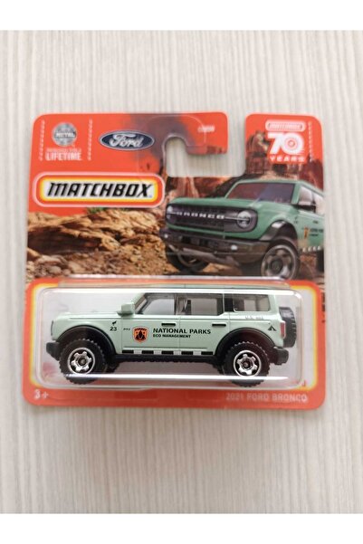 Matchbox 2021 Ford Bronco - Metal Araba {1:64}