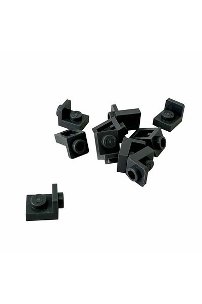 LEGO Original Custom Accessory Creator Reverse Connection Part Bracket 1 X 1 Black 4 Pieces Will Be Sent