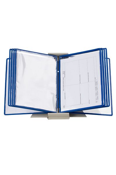 Kaizen Market 10 Pieces A4 Vertical Fireplace Desktop Unit Blue