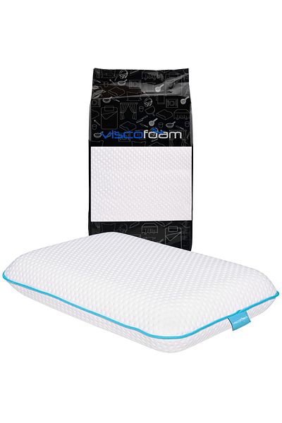 Viscofoam Luxury Orthopedic Pillow with Neck Support Visco Pillow 60x40x11cm