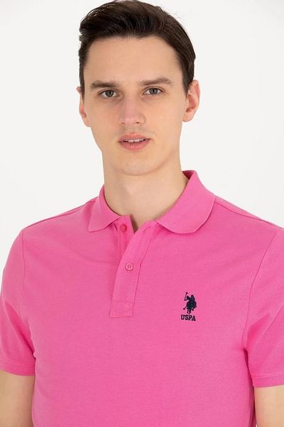 U.S. Polo Assn. Ανδρικό μπλουζάκι Polo Neck Basic