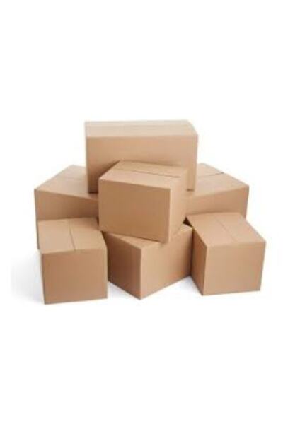 Azra Mutfak 10 Adet Küçük, Orta Ebat Mukavva Koli, Karton Kutu 8x8.5x7.5