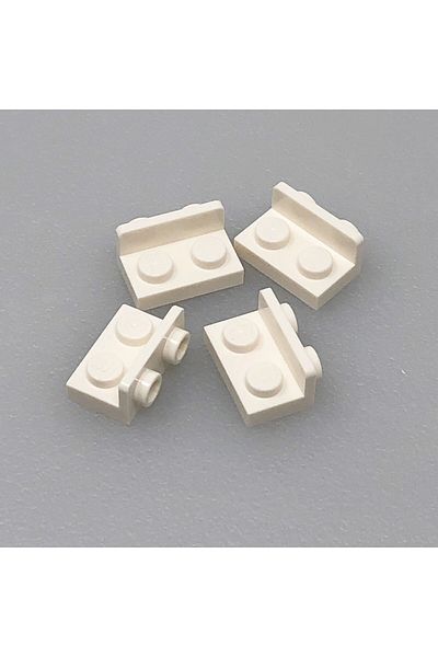 LEGO دعامة توصيل عكسية أصلية من Moc Creator 1 × 2 - 1 × 2 أبيض 4 قطع سيتم إرسالها
