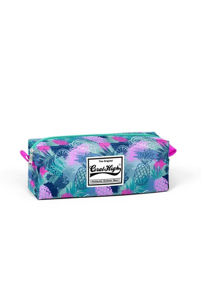 Coral High Penar cu model ananas verde acvatic 22221