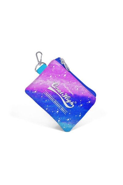 Coral High Pink Cobalt Blue Color Changing Coin Purse 21779