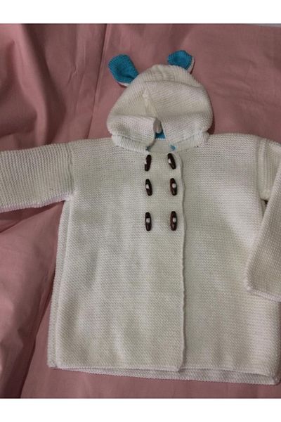 Papatyam Hand Knitted Baby Cardigan