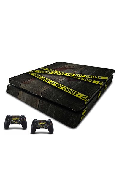 Sticker Market Ps4 Slim Crime Playstation Kaplama Sticker Seti