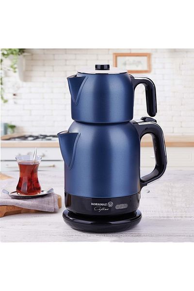 KORKMAZ A331-07 Çaytema Electric Teapot Azura