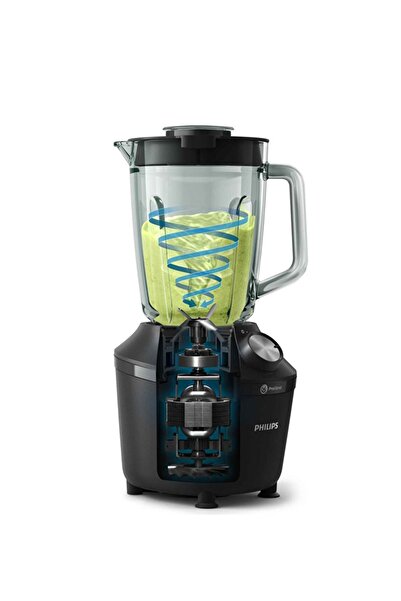 Philips Hr2291/41 600 W Siyah Smoothie Blender