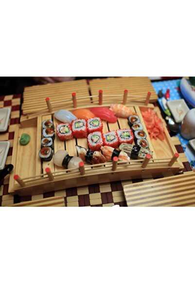 Greatwall Bambu Köprü Sushi Tabağı Xl