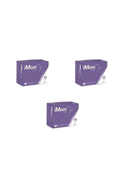 ITF İlaç Imom Latte Omega 3 60 Kapsül 3 Adet