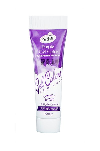 Dr. Gusto Purple Tube Gel Paint 100 Gr