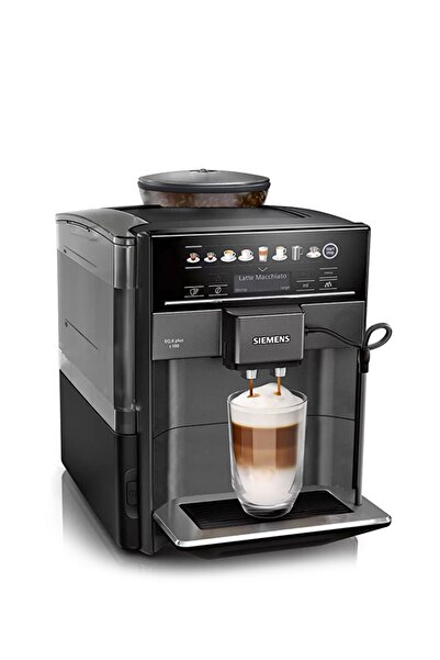 Siemens Te651319rw Eq.6 Plus S100 Sapphire Black Metallic Tam Otomatik Kahve ...