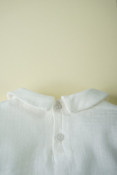 ipek atlas Cămașă de muselină cu mânecă lungă pentru fetiță și copil