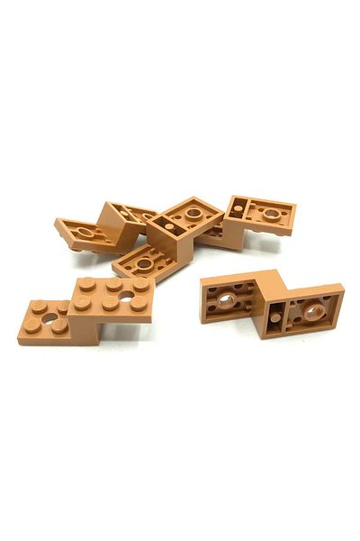 LEGO Original Creator Accessory Connection Part Bracket 5 X 2 X 1 Light Brown 8 Pieces Will Be Sent
