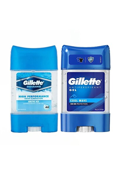 Gillette Antiperspirant Cool Wave Erkek Jel Deodorant 70ml+arctic Ice Ter Önl...