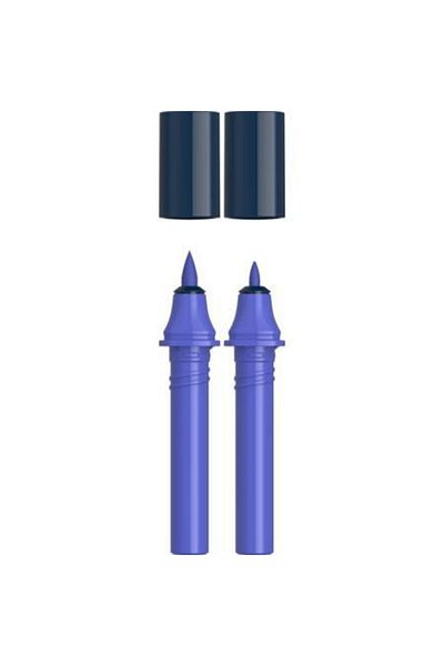 Schneider Pen Schneider Paint-IT 040 Twin Marker Cartridge 2 Pieces Blue