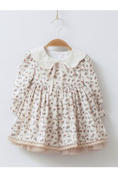 Luggi Baby فستان زهري طبيعي