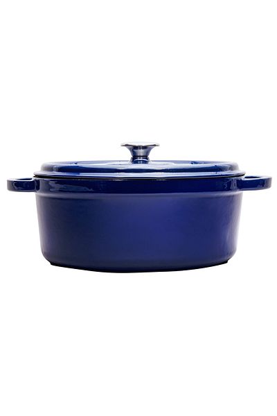 Sürel Aroma Lid Blue Round Pot 32 Cm