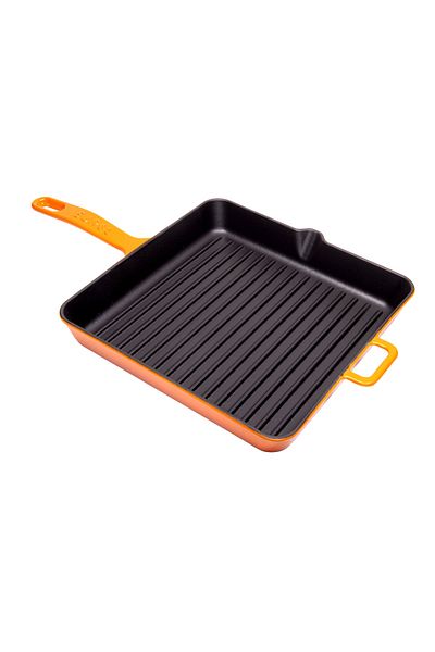 Sürel Square Iron Cast Iron Grill Pan 30X30 cm