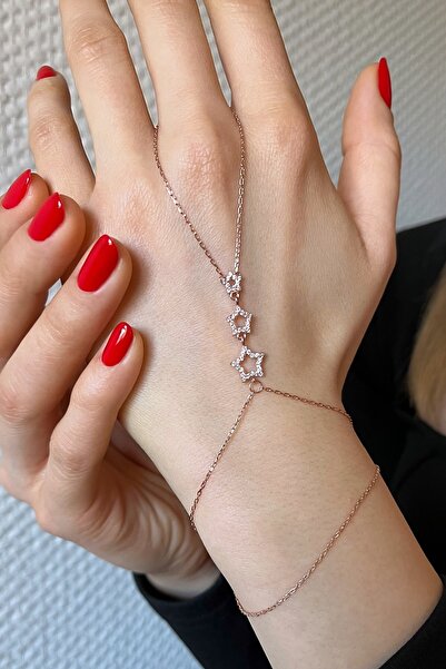 Argentum Concept 925 Ayar Gümüş Rose Sıra Yıldızlar Şahmeran - 45099901