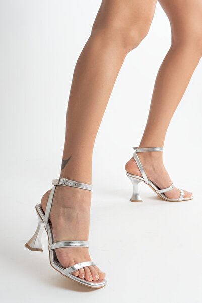 PASSAGE SHOES Ženske metalne cipele sa štiklom za večernje haljine 3064