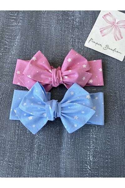 Baby Girl 2pcs Big Bowknot Bandana