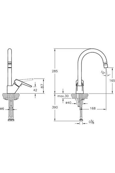Artema Sivtcrt Marin S A42149 - Sink Chrome Faucet 1053513