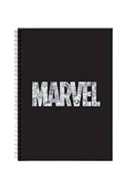 KESKİN COLOR Тетрадка Marvel, бордо, без линии, със спирала, твърда корица, 1...