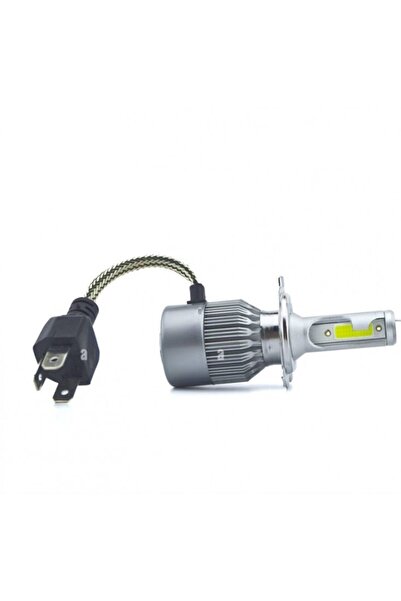 H4 Zenon Led Fanlı Ampül Beyaz Işık - 1 Adet