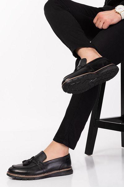 maximoda Мъжки мокасини от естествена кожа