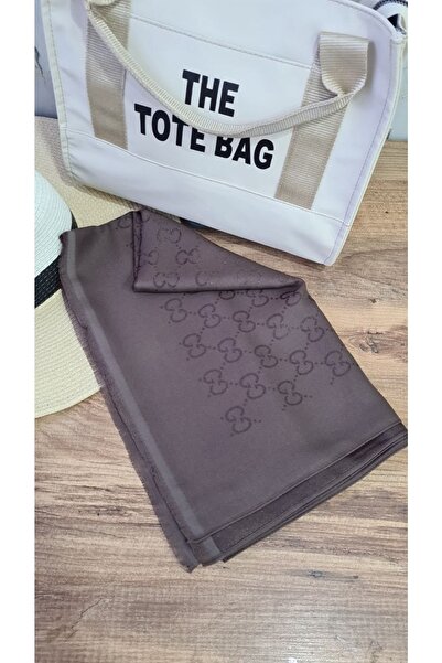 Nilbutik Şal cu model amestecat de mătase din bumbac