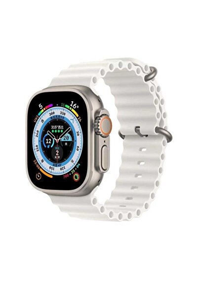 Dolia لساعة Apple Watch Ultra مقاس 49 ملم بتصميم أنيق، سوار من السيليكون Krd-...