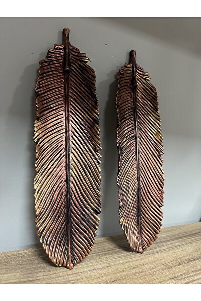 selens party Selens Özel Koleksiyon Bakır Renk 2’li Tüy Tütsülük